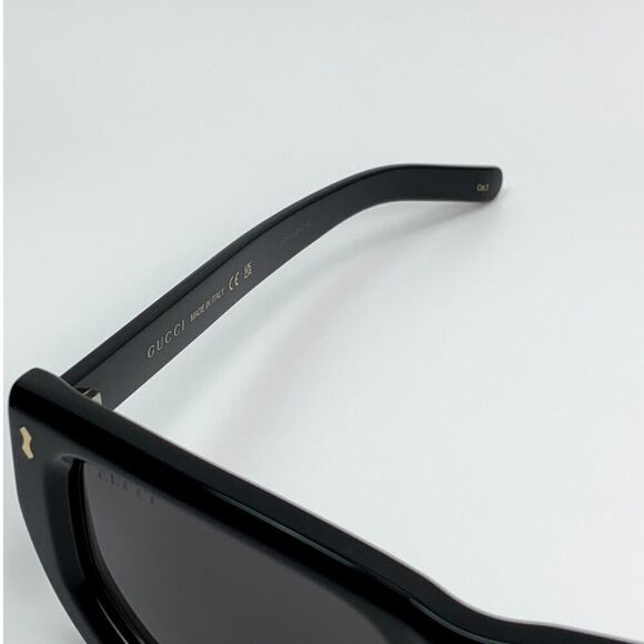 NEW Gucci Sunglasses GG1520 S 001 Black Grey Women Authentic main image 12